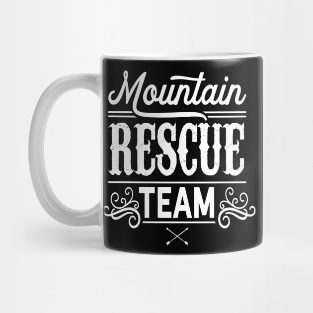 Ski Patrol Mountain Rescuer Rescue Rescuing Team by dr3shirts